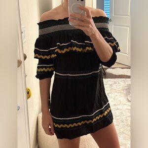 NWT Red Carter off the shoulder dress XS